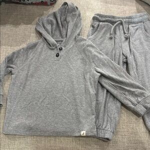 Cozy Gray Hoodie and Jogger Set